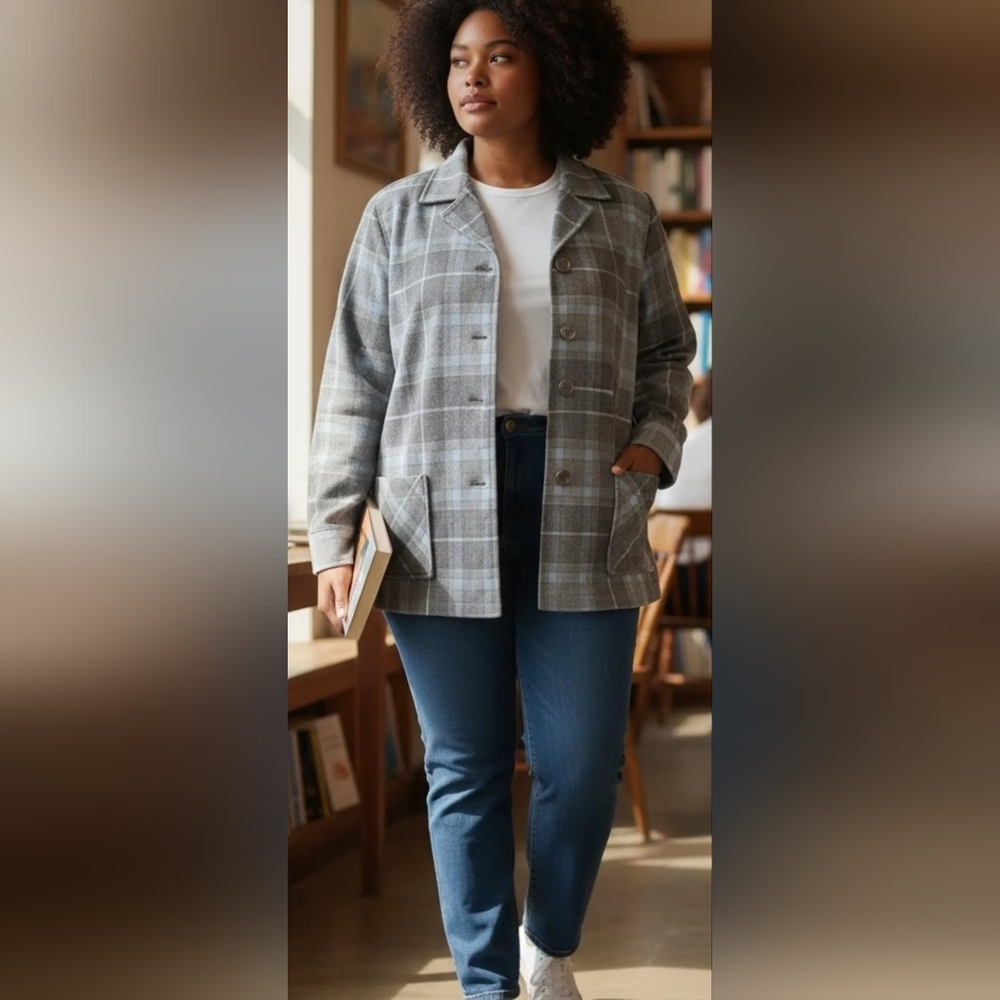 Authentic Pendleton pure wool 49er jacket size s tall